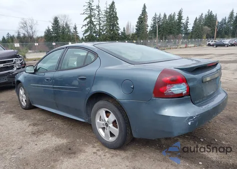 2006 Pontiac Grand Prix z USA, uszkodzony, nr VIN 2G2WP552161206040